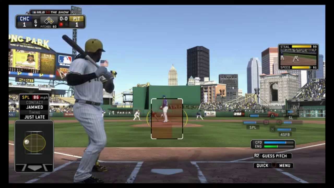 MLB 14: The Show PS4 - Opening Day Pirates VS Cubs