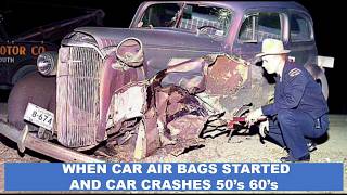 47 Remember Old Ride: Vintage Cars Crashes from the 40s to 60s| When did we start Using Air bags? 47 Remember Old Ride: Vintage Cars Crashes from the 40s to 60s| When did we start Using Air bags?