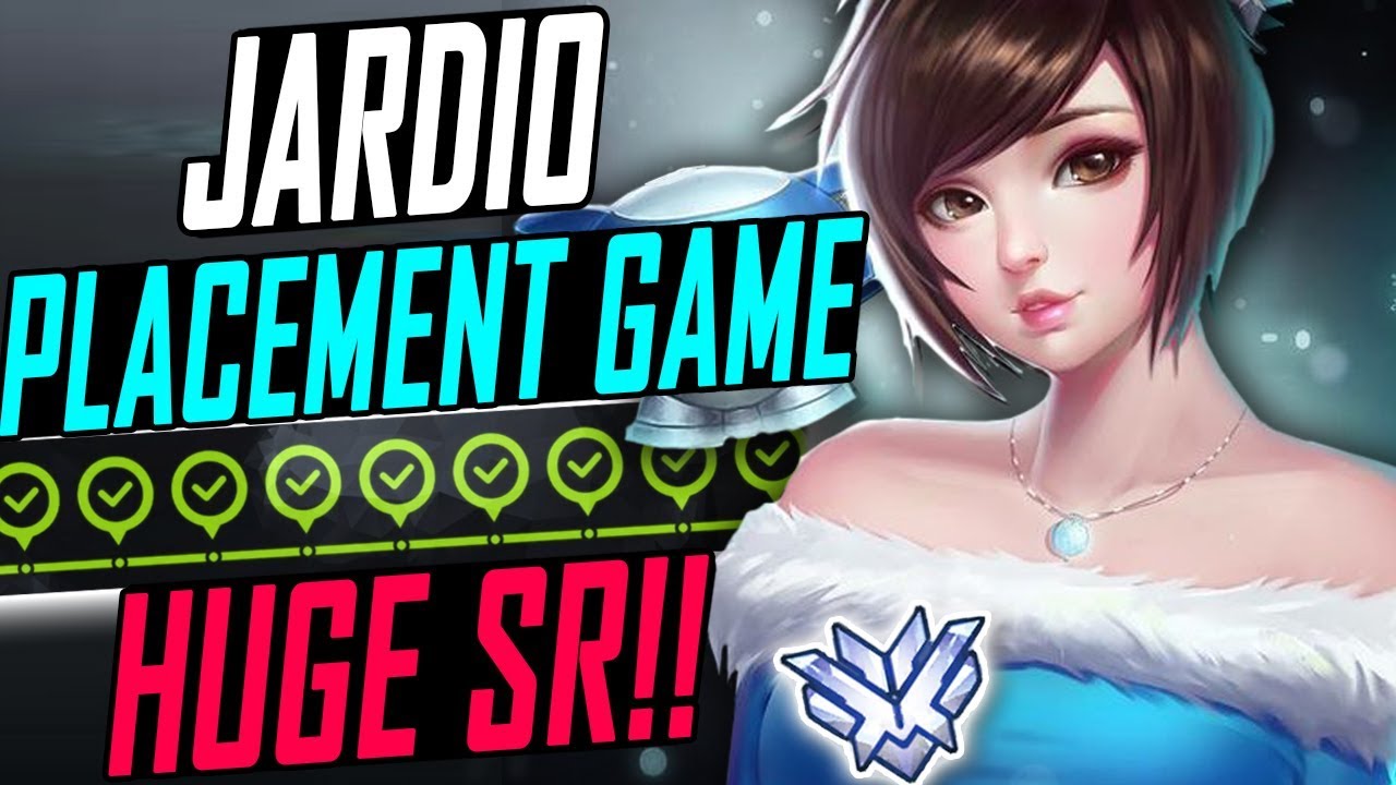 JARDIO BEST MEI - FINAL PLACEMENT GAME! GLOBAL RANK 10?! [ OVERWATCH SEASON 6 TOP 500 ]