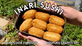 Inari Sushi from Koufuku Graffiti | Anime Food IRL