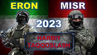 Eron va Misr harbiy taqqoslash || Misr va Eron harbiy solishtirish || 2023
