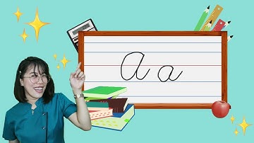 Learning Cursive Writing: Letter Aa