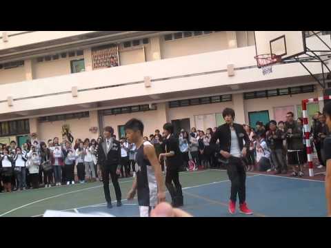 終極一班3 香港宣傳活動 131207 打籃球 part1