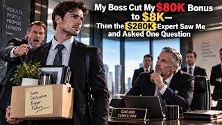 My Boss Cut My $80K Bonus to $8K—Then the $280K Expert Saw Me and Asked One Question