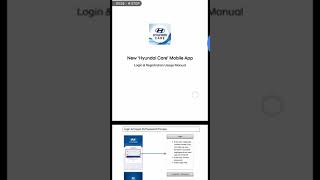 Hyundai Care Login Registration Process screenshot 1