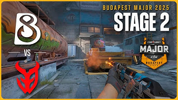 WINNER TO STAGE 3! B8 vs 3DMAX - HIGHLIGHTS - StarLadder Budapest Major 2025 - STAGE 2 | CS2