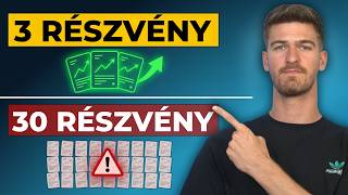 Koncentráció vagy diverzifikáció: hány részvényt érdemes tartani a portfólióban?