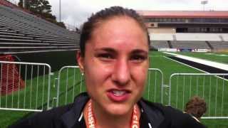 2013 Corvallis Half Marathon: Laura Hempel, 3rd-place woman
