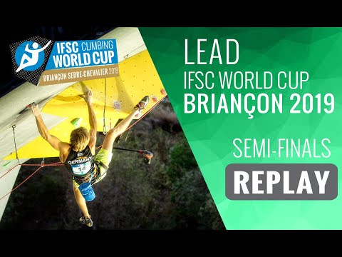 IFSC Climbing World Cup Briançon 2019 - Lead Semi-Finals