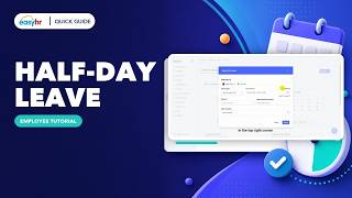 How to Apply for Half-Day Leave in EasyHR | Employee Guide