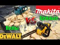 🌲 Большой тест и обзор аккумуляторных цепных пил Makita DUC353 и DeWALT DCM575