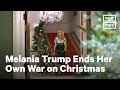 Melania Trump Unveils White House Christmas Decorations | NowThis