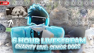 PLS DONATE CHARITY LIVE - DONATING ROBUX TO VIEWERS FOR 6 HOURS STARIGHT FOR CHARITY