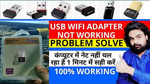 Fix 802.11n Wifi wireless adapter Windows 7/8/10 | usb wifi adapter not working | Fix wifi 802.11n