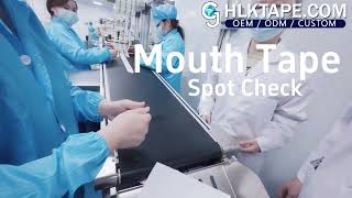 Behind the Scenes of OEM/ODM Mouth Tape Production | Efficient Automated Process & Quality Assurance