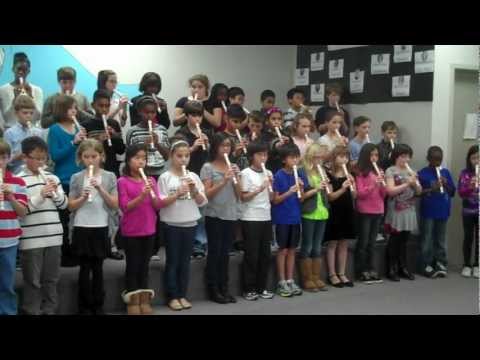 Arden Cahill Academy recorders - Largo from Dvorak's "New World Symphony"