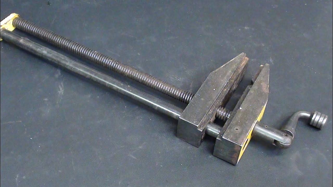 MAKE A FLOAT LOCK Drill Press Vise TIPS 587 pt 8 tubalcain YouTube