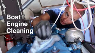 How to Clean a Boat Diesel Engine