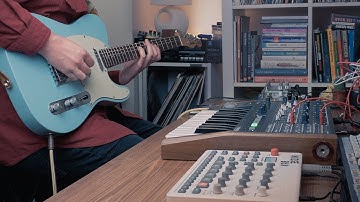 Hybrid Live Loop Jam #1 | [LoFi Trip Hop w/ Eurorack, Model:Samples, MiniBrute 2 and Guitar]