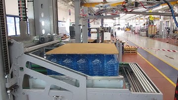 13L LOOSE BOTTLE PALLETIZING DYNAMIC ROBOPAC