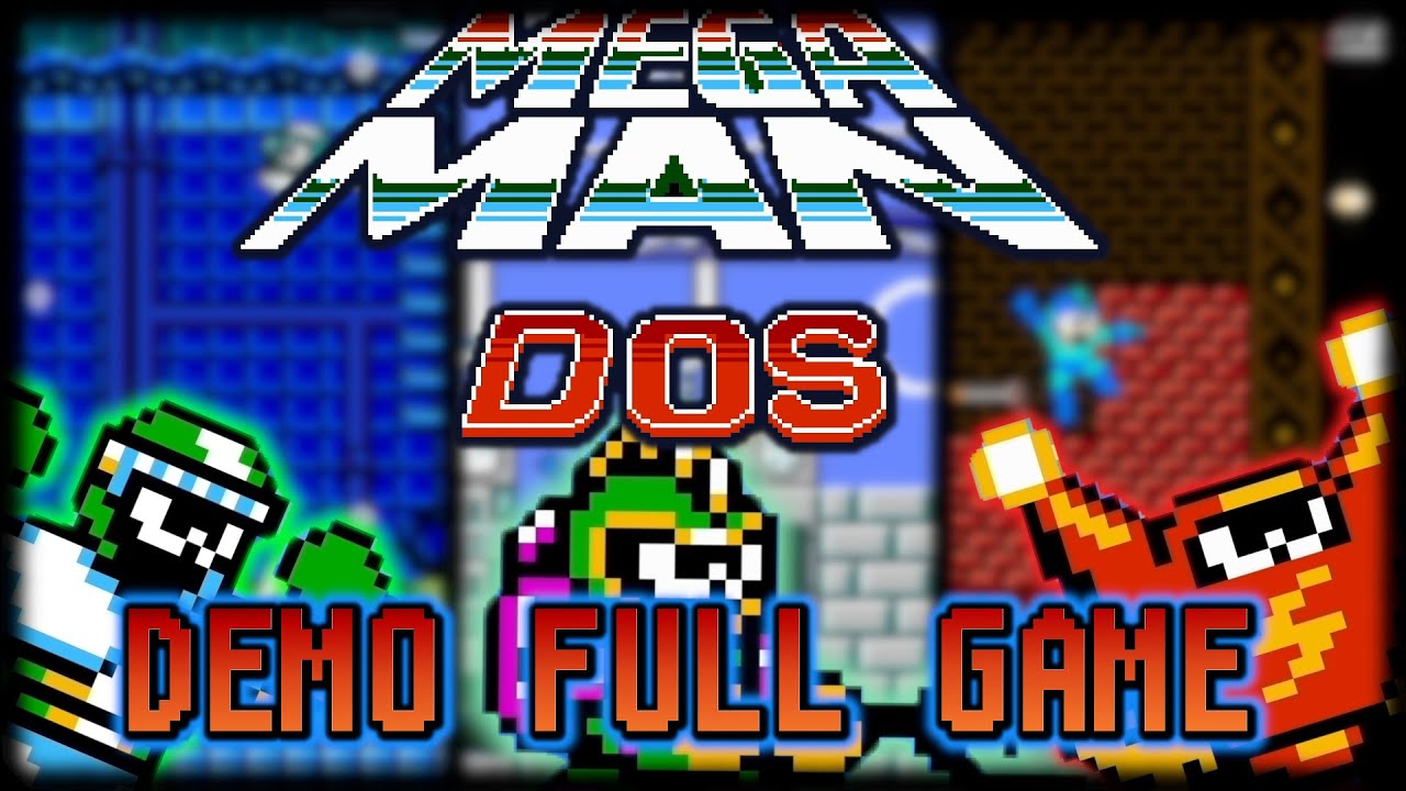 Mega Man DOS Remake (Demo) Buster Only And No Death!