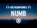 Arc North, New Beat Order, Cour & Aaron Richards - Numb (8D AUDIO) 🎧