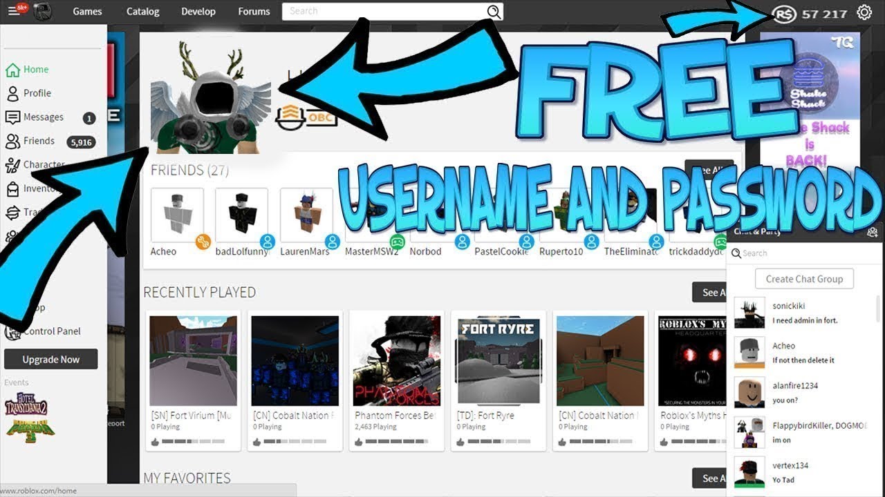 Free Roblox Account With 1m Robux - roblox oders aystudio exposed youtube games roblox