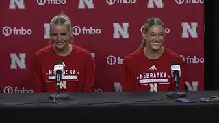 🎙️ Postgame Presser vs. Creighton | Nebraska Volleyball