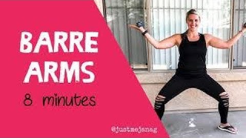 Barre Arm Workout - 8 Minutes Tone And Sculpt