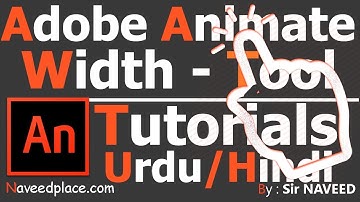 Width Tool - Adobe Animate / Adobe Flash - Tutorials | In UrduAndHindi