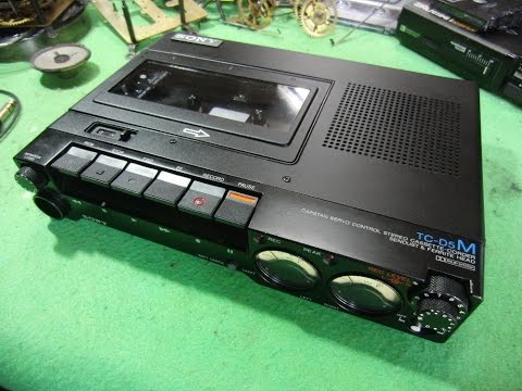 SONY 1980年　高級テープレコーダー　カセットデンスケ　TC-D5M