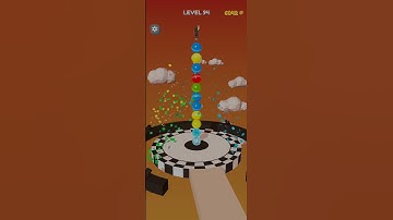 Stack Rider Game Play | level - 94 | By Gamera | #shorts #gamera #stackrider