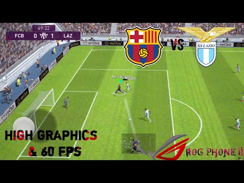 PES 20 Android Gameplay  Professional    High Graphics  amp  60 fps   ROG PHONE II
