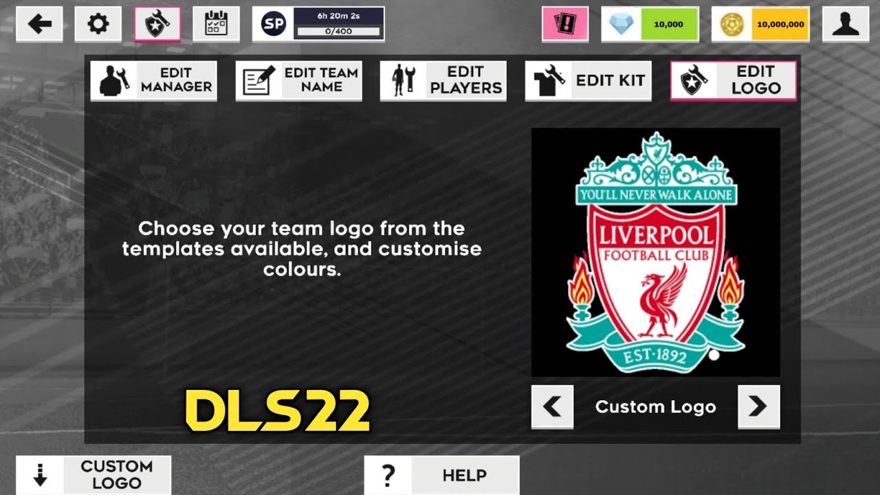 How To Import Liverpool Logo And Kits In Dream League Soccer 2022 ...