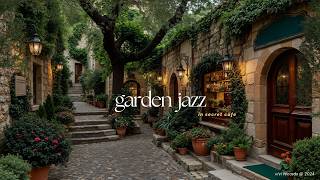 Secret Garden Morning Coffee Shop | Soft Jazz Piano & Nature Therapy For Work, Relaxing screenshot 5