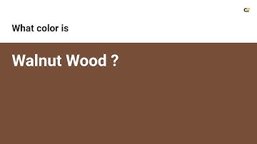 Walnut Wood color #774e37 hex color - Brown color - Cool color 774e37