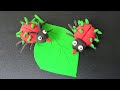 Ladybug clay modelling for kids ladybug  polymer clay toys making  how to make ladybug clay art