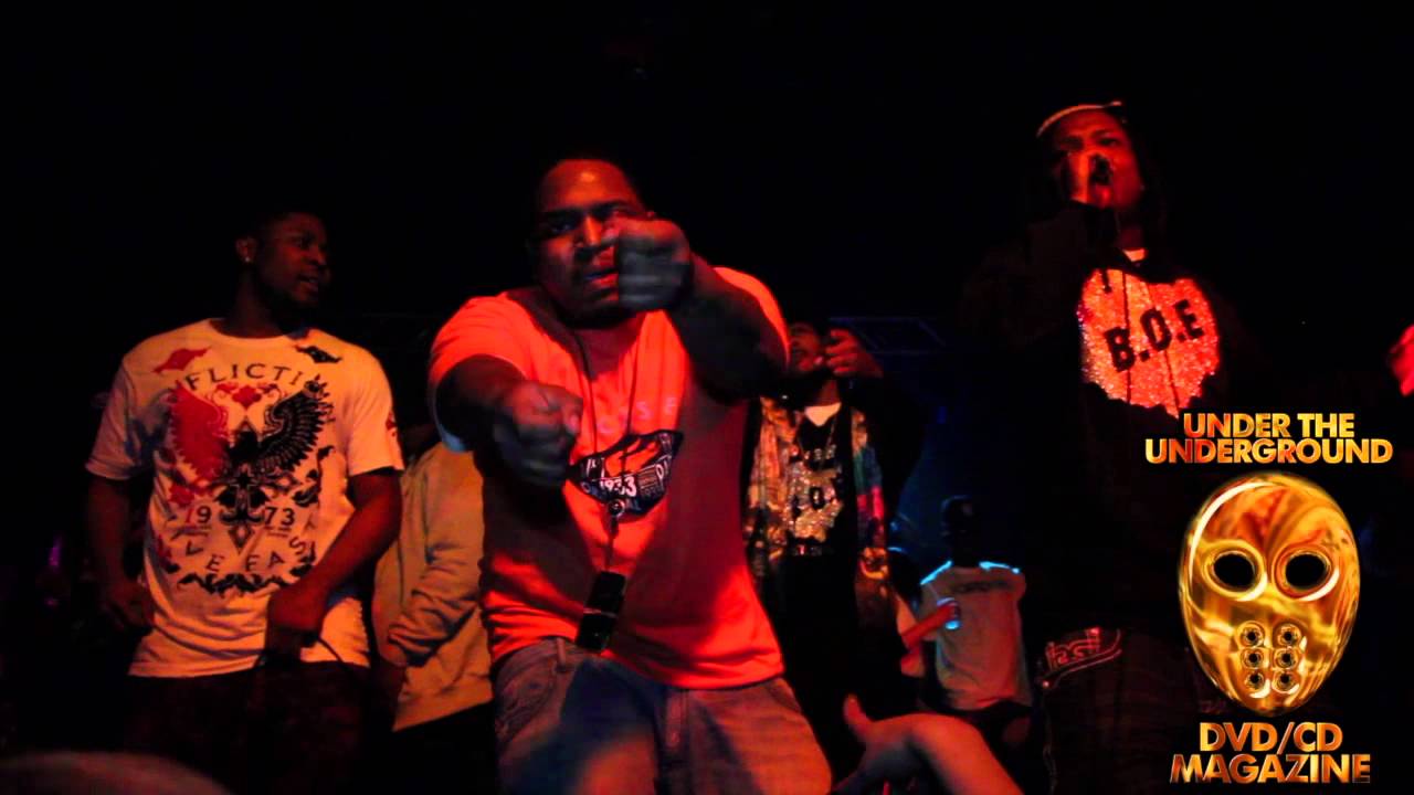B.O.E K Camp Concert Live Performance At Club BlackStock in Knoxville