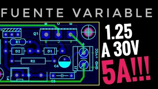 Fuente Regulada con LM317 y Transistor de Paso (Ideal Principiantes)