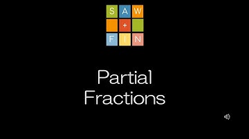 Precalculus 7.4 Partiële breukontleding