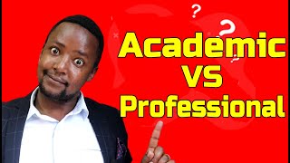 Difference Between Academic and Professional Qualification CV writing