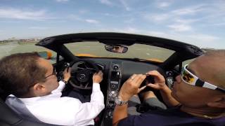 McLaren 650S Spider vs. 458 Speciale drag race - Uncut HD version