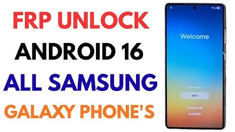 Samsung S25 Ultra Frp Bypass Android 16 | All Samsung Frp Unlock Android Version 16 😍
