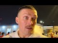 Oleksandr Usyk REACTS to Tyson Fury beating Ngannou!