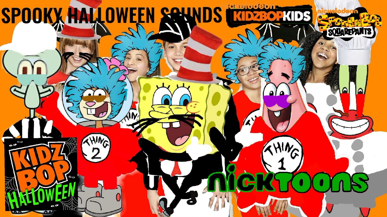 Spongebob Celebrates Spooky Month