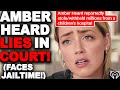 Amber Heard Caught LYING And STEALING From Charity UNDER OATH! Great News For Johnny Depp!