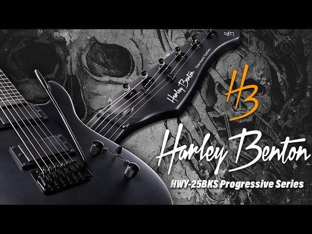 Harley Benton HWY-25BKS Progressive Series | Unboxing and Sound Test