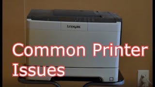 IT Troubleshooting Common Printer Issues LexmarkHowtoVideos