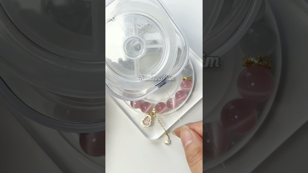 Korean Crystal Bracelet ✨ | DIY Jewelry That Shines 💎 