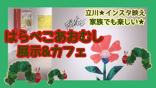 【はらぺこあおむし】カラフルで可愛い展示&コラボカフェ【期間限定】